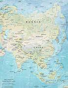 Image result for Asia Physical Map Labeled