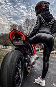 Image result for Girl Motorcycle On Back