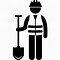 Image result for Construction Worker Shuffle Icon