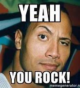 Image result for Thank You Rock On Meme