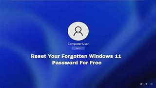 Image result for Forgot My Computer Password