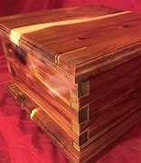 Image result for Large Wooden Keepsake Box
