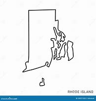 Image result for Rhode Island State Map Outline