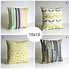 Image result for 10X10 Striped Pillow Covers