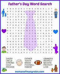 Image result for Father's Day Word Search Google Clip Art