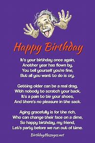 Image result for Happy Birthday Poem Funny
