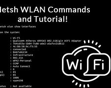 Image result for Netsh Wlan Show Cmd