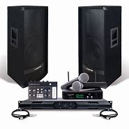 Image result for Microphone and Speaker System