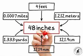 Image result for How Long Is 48 Inches in Feet