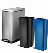 Image result for Dual Compartment Trash Can