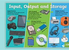 Image result for Input Output and Storage Devices