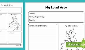 Image result for My Local Area Template