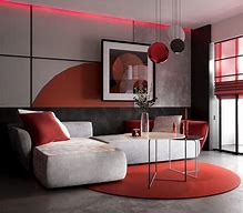 Image result for Red Interior Design Studio