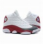 Image result for Air Jordan Retro 13 Red and White