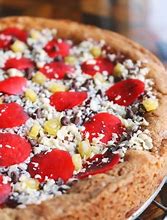 Image result for Pizza Cookie Cake