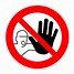 Image result for Clip Art Prohibited Sign