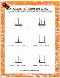 Image result for Abacus Practice Worksheets
