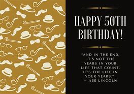 Image result for 50th Birthday Sayings