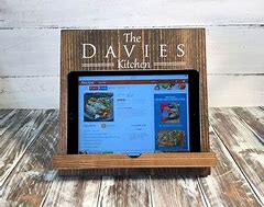 Image result for Wooden iPad Floor Stand