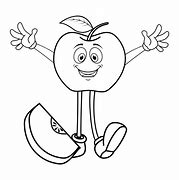 Image result for Red Apple Cartoon Png