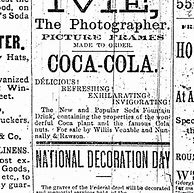 Image result for Coca-Cola Ad 1886