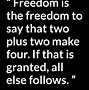 Image result for George Orwell 2 Plus 2 Quote