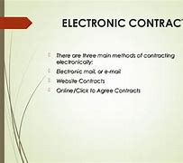Image result for Electronic Contract
