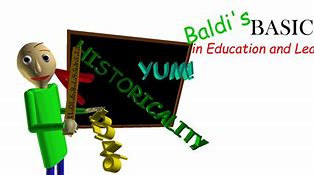 Image result for Baldi Basics Logo Title