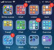 Image result for Fun Aesthetic Way to Organize Your Phones App