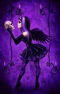 Image result for Dark Purple Gothic Fairies