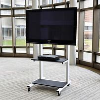 Image result for Industrial Movable TV Stand