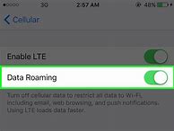 Image result for Turn On Roaming Data On iPhone
