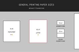 Image result for 8.5 X 11 Paper Size Name