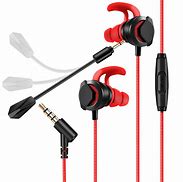 Image result for Dual Driver Gaming Earphones with Adjustable Boom