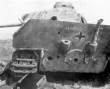 Image result for Panther Tank Battle Damage