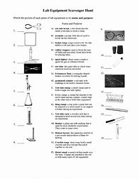 Image result for Chemistry Lab Equipment Worksheet