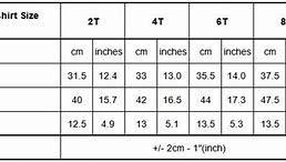 Image result for 4T Measurements