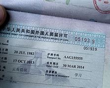 Image result for Chinese Resident Permit