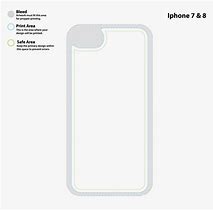 Image result for Case Template Insert for Apple iPhone 7 Plus