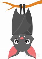 Image result for Cute Cartoon Bats Upside Down