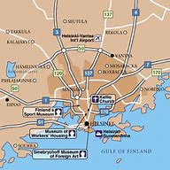 Image result for Vantaa Area Map
