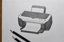 Image result for Printer Drawing Using Shape