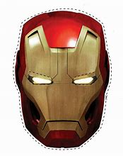 Image result for Iron Man Helmet Printable