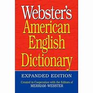Image result for Webster English Dictionary
