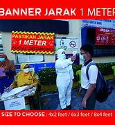 Image result for Logo Jarak 1 Meter