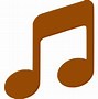 Image result for Brown Music Icon