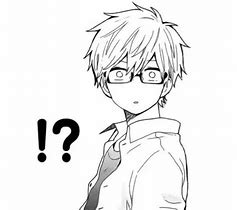Image result for Anime Boy Glasses