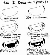 Image result for Sharp Teeth Drawing