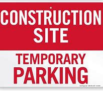 Image result for Temp Parking Signs