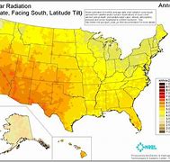 Image result for Annual Solar Radiation Map